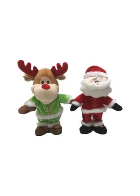 Tempo di consegna 35-40 giorni giocattoli di peluche di Natale estensione 30 cm categoria giocattoli di peluche farcito