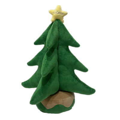 animali farciti decorativi 35CM di 13.78in che cantano l'albero di Natale Toy For Home Decoration