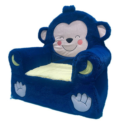 schiuma decorativa Bean Bag Chair di memoria della sedia della peluche della scimmia degli animali farciti di 48cm
