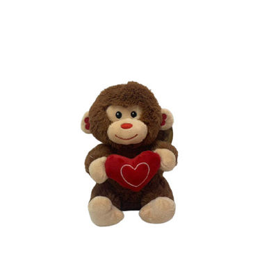La scimmia musicale di San Valentino di 17cm 6.69IN ha farcito la contabilità elettromagnetica animale