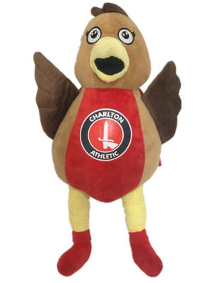 ricordo rosso Toy Charlton Athletic Mascot For Child di 0.4M 15.75in Brown amichevole