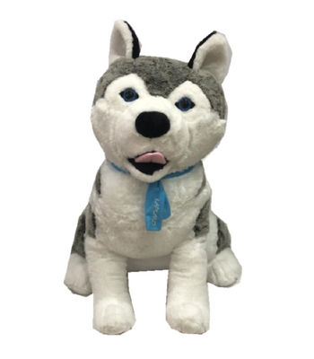 regalo a 12,99 pollici della doccia di Husky Stuffed Animal Soft Toy del siberiano di 0.33m grande