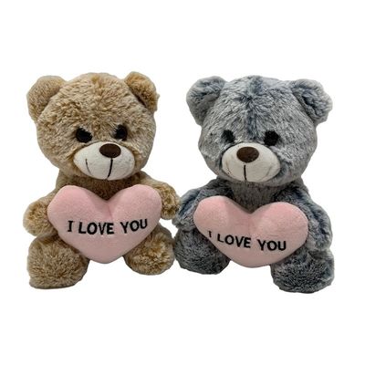 18 cm2 di colori della peluche di Toy With Heart For Valentine degli orsi regalo di giorno di S '