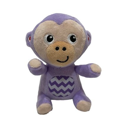 Regalo animale farcito di 15CM Fisher Price Plush Purple Monkey per i bambini