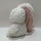 25cm 10&quot; Rosa&amp; Bianco Pasqua Plush Toy Coniglio Coniglio Stuffato Animale in Fragole