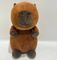 2024 NEW Sitting Capybara Stuffed Toy Customized Lifelike Plush Audit BSCI