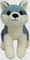 16cm Wolf Wild Animal Plush Toys a 6,3 pollici reso dal bambino riciclato dei materiali amichevole