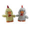 23cm 9,06 in peluche Toy Polish Chicken Stuffed Animal di Pasqua con il suono