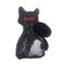Animale farcito in bianco e nero ciao Kitty Skeleton Plush di Halloween 0.25m 9.84ft