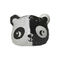 la 2D memoria del cuscino di Flip Sequin Panda Plush Pillow spuma 32CM a 16 pollici