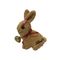 Regali a 3,54 pollici ROHS degli anni dell'adolescenza di Brown Bunny Gift Stuffed Animal 90mm