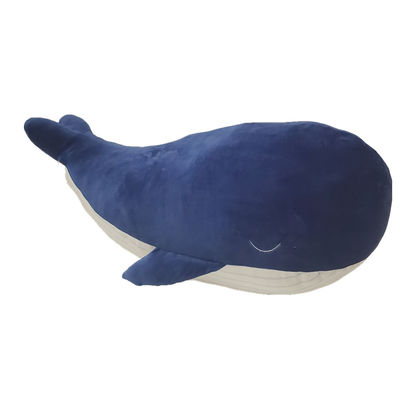 Grande regalo del giocattolo della balena farcita gigante per la verifica BSCI del giocattolo della peluche della decorazione domestica