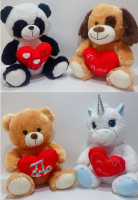 Peluche Toy Adorable di Teddy Bear /Uuicorn/Panda/Dog del regalo di 4 bambini di ASSTD