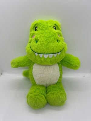 2023 New Coming 12IN Baby Plush Toys Dinosauro T-Rex con rughe e squilli Fabbrica BSCI