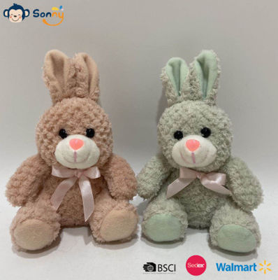 2 colori all'ingrosso Nuova moda animale coniglio peluche coniglio farcito
