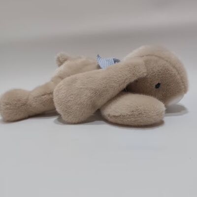 3 assortimenti 22 cm Coniglio accovacciato con le orecchie chiuse giocattoli di peluche dolce e carino coniglio farcito per bambino