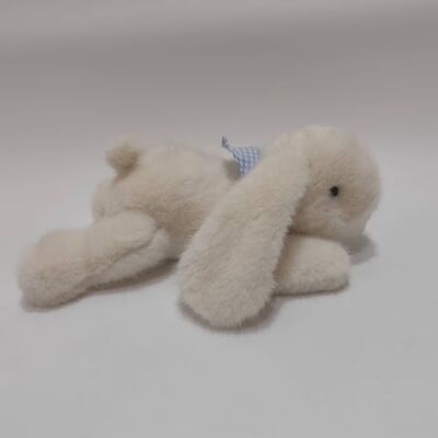 3 assortimenti di 18 cm di coniglio accovacciato con le orecchie chiuse giocattoli di peluche dolce e carino coniglio farcito per bambino
