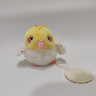Peluche di Calopsitta con Piedi Magnetici per Spalle