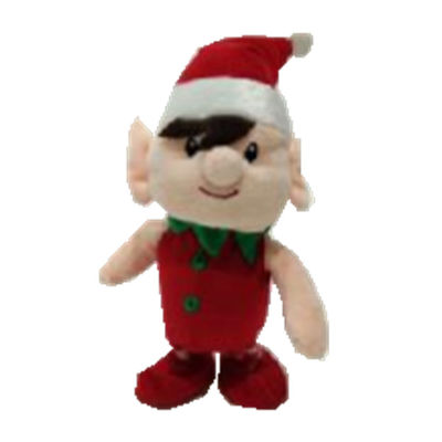 giocattoli a 7,87 pollici Elf della peluche di Natale di 0.2M sul cotone animale farcito dello scaffale pp dentro