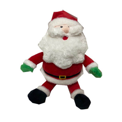 0.28m 11,02&quot; luce di canto Santa Claus Father Christmas Cuddly Toy LED