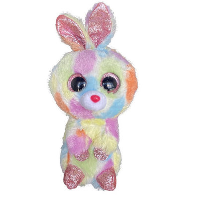 La tintura del legame ha personalizzato la peluche Toy Bunny Teddy di Pasqua 15cm a 5,9 pollici