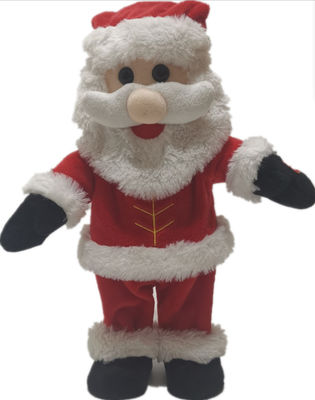 giocattoli Santa Claus Repeating Function ballante musicale della peluche di Natale di 36cm 14.17in