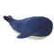 Grande regalo del giocattolo della balena farcita gigante per la verifica BSCI del giocattolo della peluche della decorazione domestica