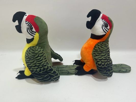 22 cm Pappagallo a due colori giocattoli di plastica per bambini carini giocattoli di cotone in PP