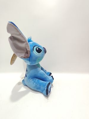 Il giocattolo di peluche parlante seduto Stitch è carino, con altezze di 7,09 pollici e 11,02 pollici