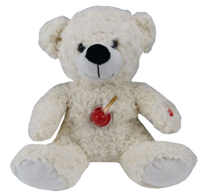 Hot-Selling Light Up LED Stuffed Animal Colorato Glowing Plush Teddy Bear Proiezione Luce Lullaby Plush Teddy Bear