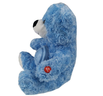 Vendita a caldo Animale farcito a LED Colorato Glowing Plush Teddy Bear Proiezione Luminosa Lullaby Plush Teddy Bear