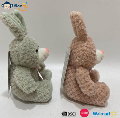 2 colori all'ingrosso Nuova moda animale coniglio peluche coniglio farcito