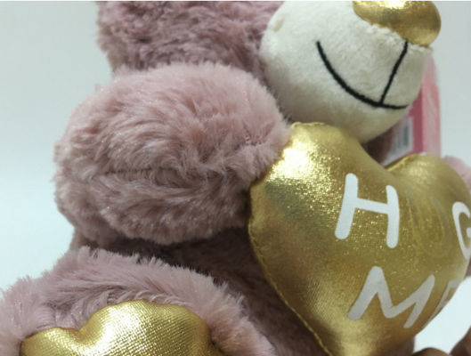 Hot-Selling Wholesale Plush Toy Valentine's Day Teddy Bear con cuore Dolce regalo per gli amanti