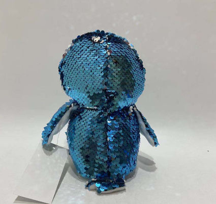 Hot Selling Voice Recording & Repeating Plush Flip Sequin Pinguino giocattolo