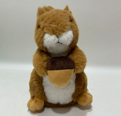 Fabbrica al dettaglio di giocattoli di peluche da scoiattolo registrabili