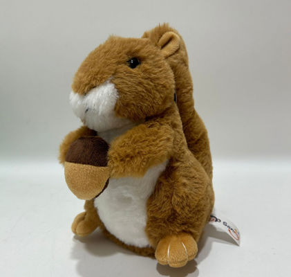 Fabbrica al dettaglio di giocattoli di peluche da scoiattolo registrabili