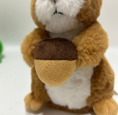 Fabbrica al dettaglio di giocattoli di peluche da scoiattolo registrabili