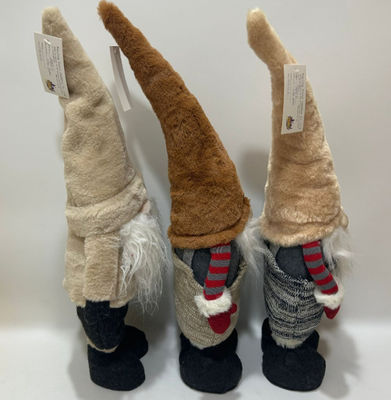 60cm Babbo Natale Papà Natale giocattolo di peluche Decorazioni natalizie Ornamenti Ringraziamento Regali Giornata
