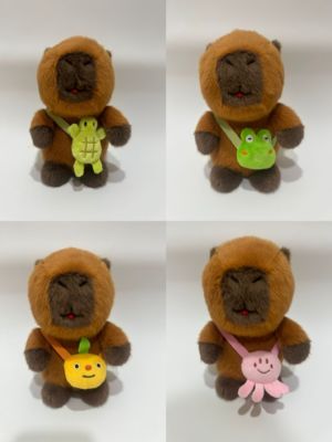 Parlare indietro e muovere Capybara con diversi sacchetto di peluche giocattolo elettronico giocattolo migliore regalo per bambini