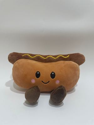 7 Pcs Assorted Hotdog Plush Toys, Cute Food Stuffed Animals per bambini e decorazioni domestiche