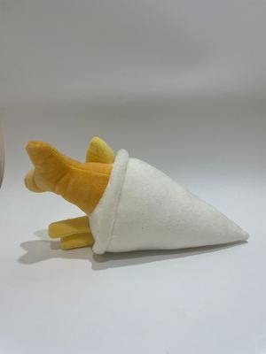 7 pezzi assortiti di peluche di pesce fritto e patatine, simpatici animali di peluche di cibo per bambini e decorazioni per la casa