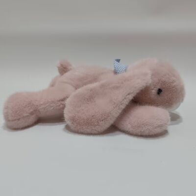 3 assortimenti 22 cm Coniglio accovacciato con le orecchie chiuse giocattoli di peluche dolce e carino coniglio farcito per bambino