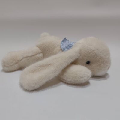 3 assortimenti 22 cm Coniglio accovacciato con le orecchie chiuse giocattoli di peluche dolce e carino coniglio farcito per bambino