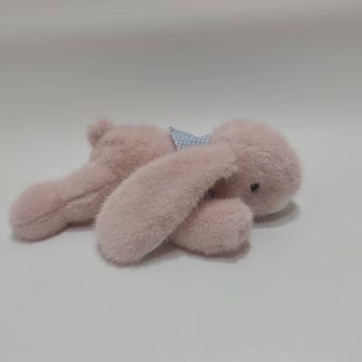 3 assortimenti di 18 cm di coniglio accovacciato con le orecchie chiuse giocattoli di peluche dolce e carino coniglio farcito per bambino