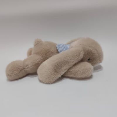 3 assortimenti di 18 cm di coniglio accovacciato con le orecchie chiuse giocattoli di peluche dolce e carino coniglio farcito per bambino