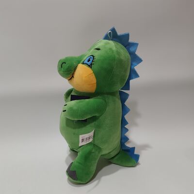 Giocattolo di peluche da dinosauro da 30 cm verde