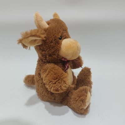 Registrazione e ripetizione di muovendo sinistra e destra Highland Cow