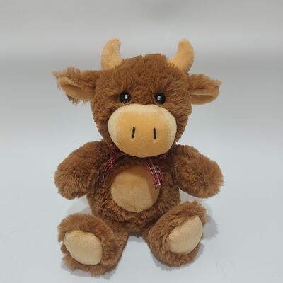 Registrazione e ripetizione di muovendo sinistra e destra Highland Cow