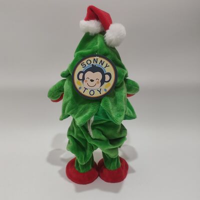 L'albero di Natale che canta e balla con musica e movimento