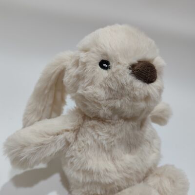 Microwavable Heated Plush Bunny with Removable Clay Beans Pouch